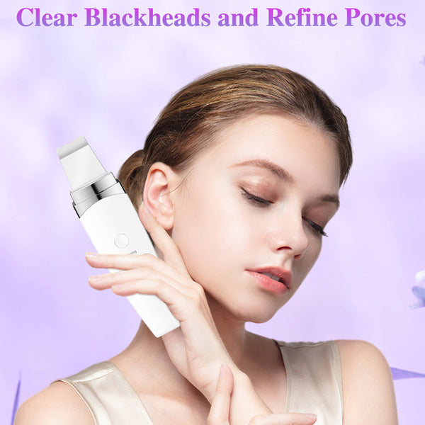 3-in-1 Ultrasonic Skincare Device – Cleansing, Moisturizing, Lifting with High-Frequency Vibration & Atomization